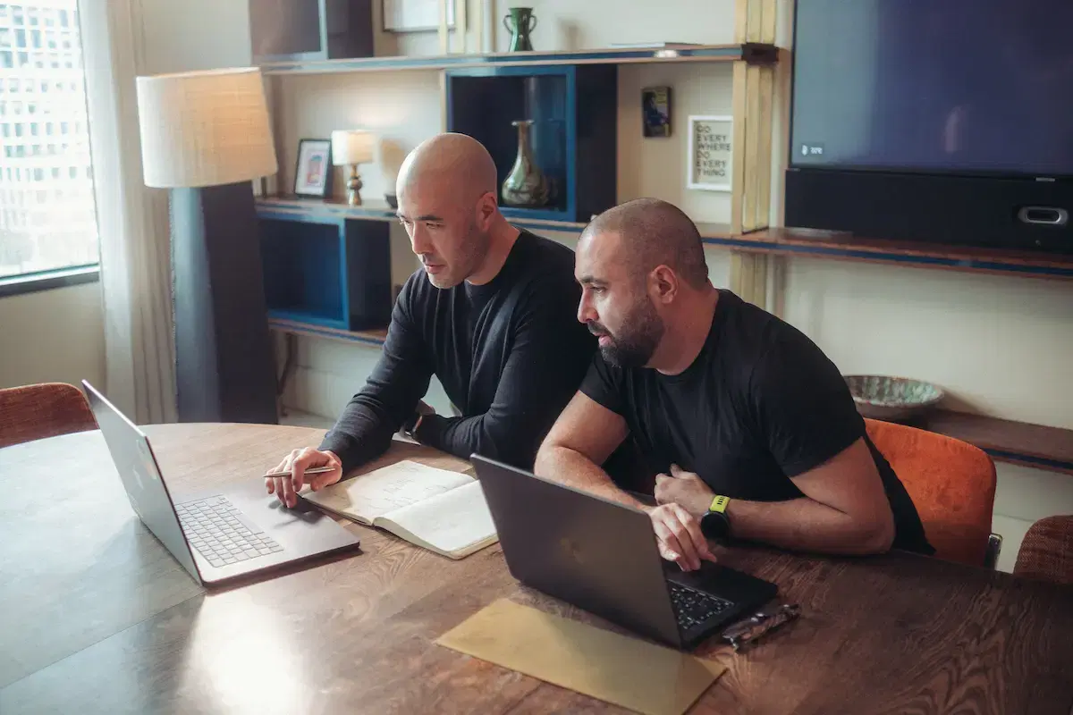 Team working together